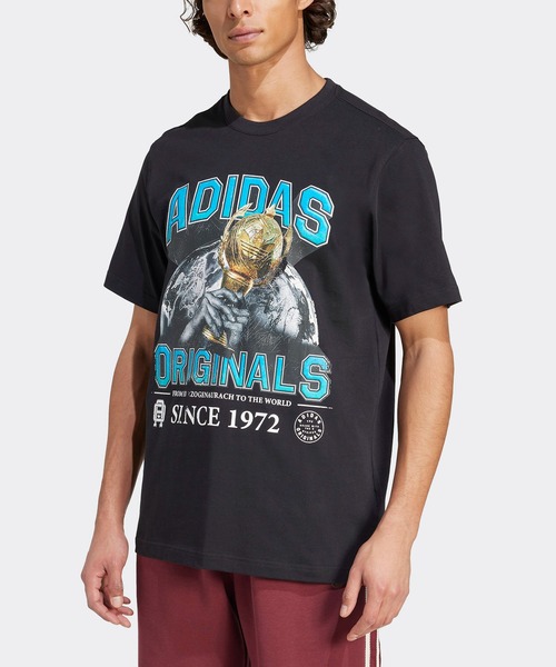 

Футболка с коротким рукавом, серия Trefoil Adidas Originals, черный