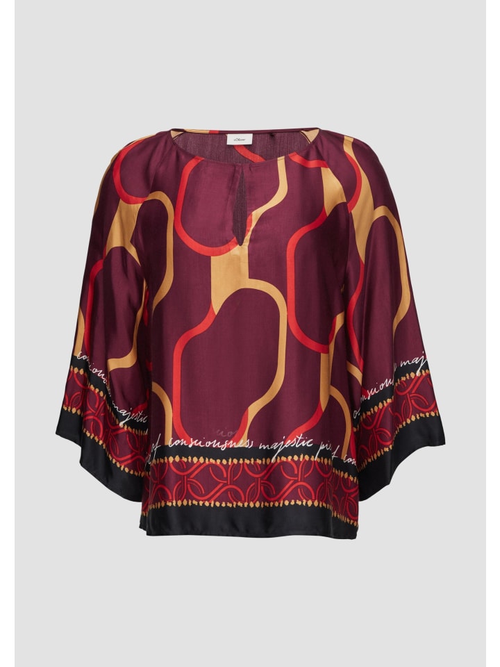 

s.Oliver Блузка цвета 49F0_фиолетовый