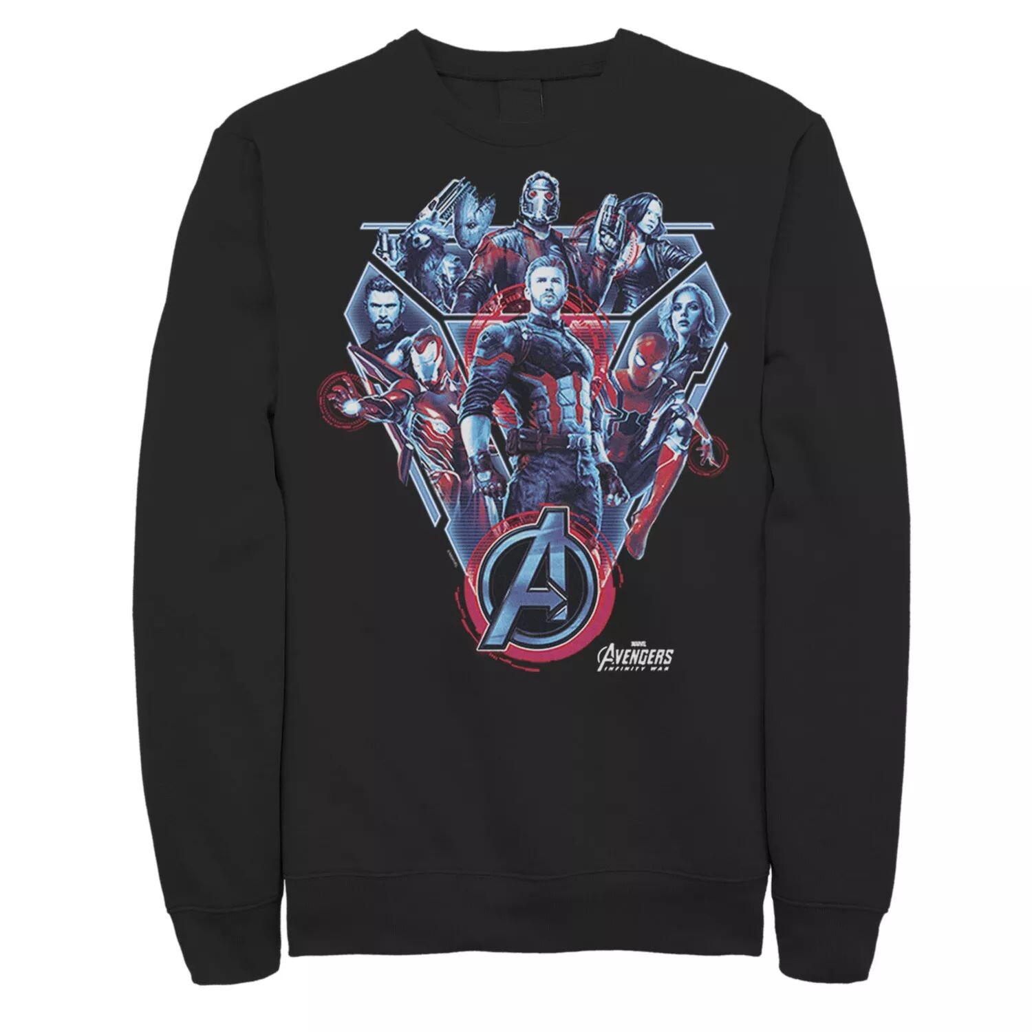 

Мужская толстовка Avengers: Infinity War Tech Group Marvel