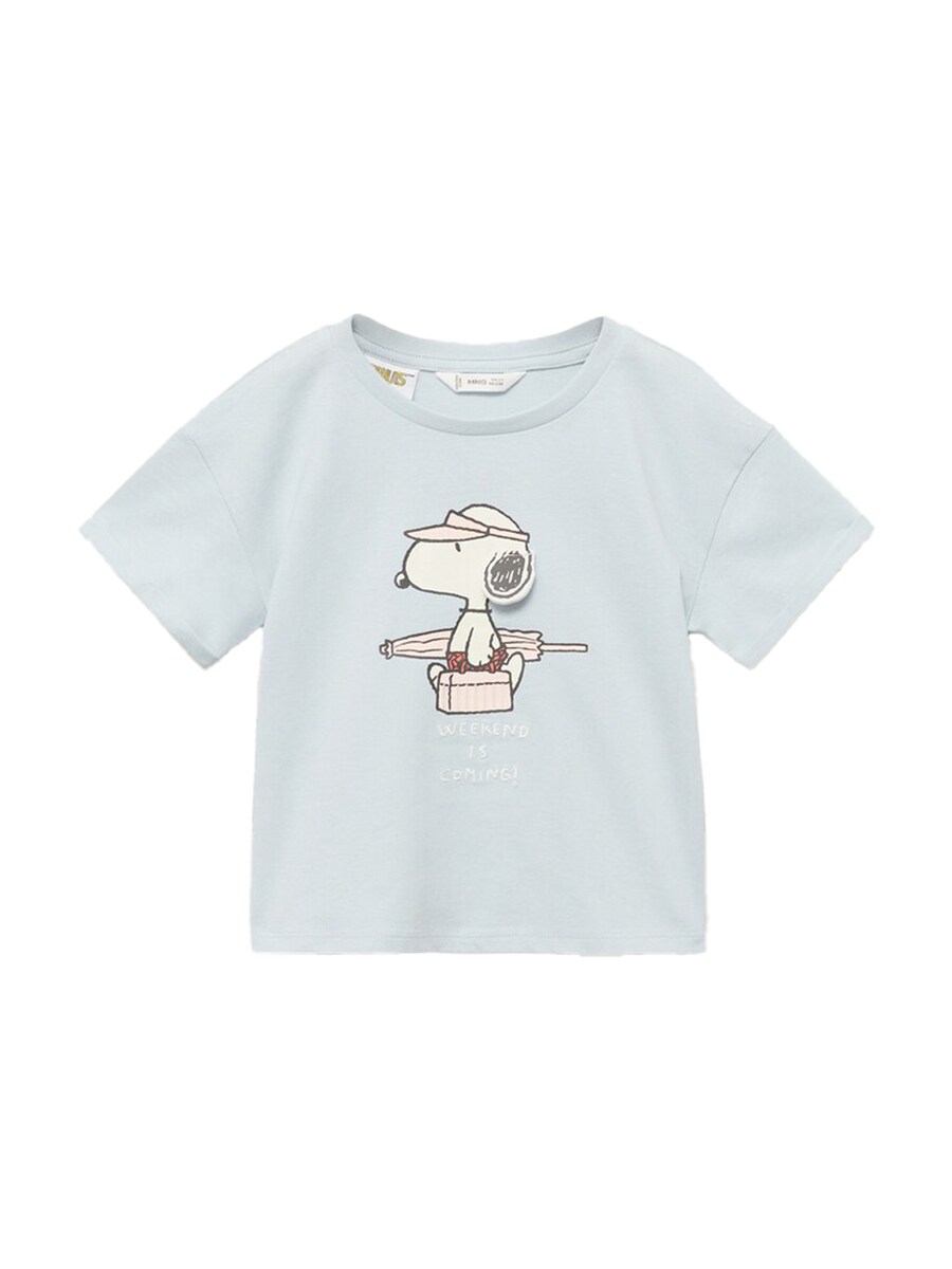

Рубашка MANGO KIDS SYWEEK, светло-синий