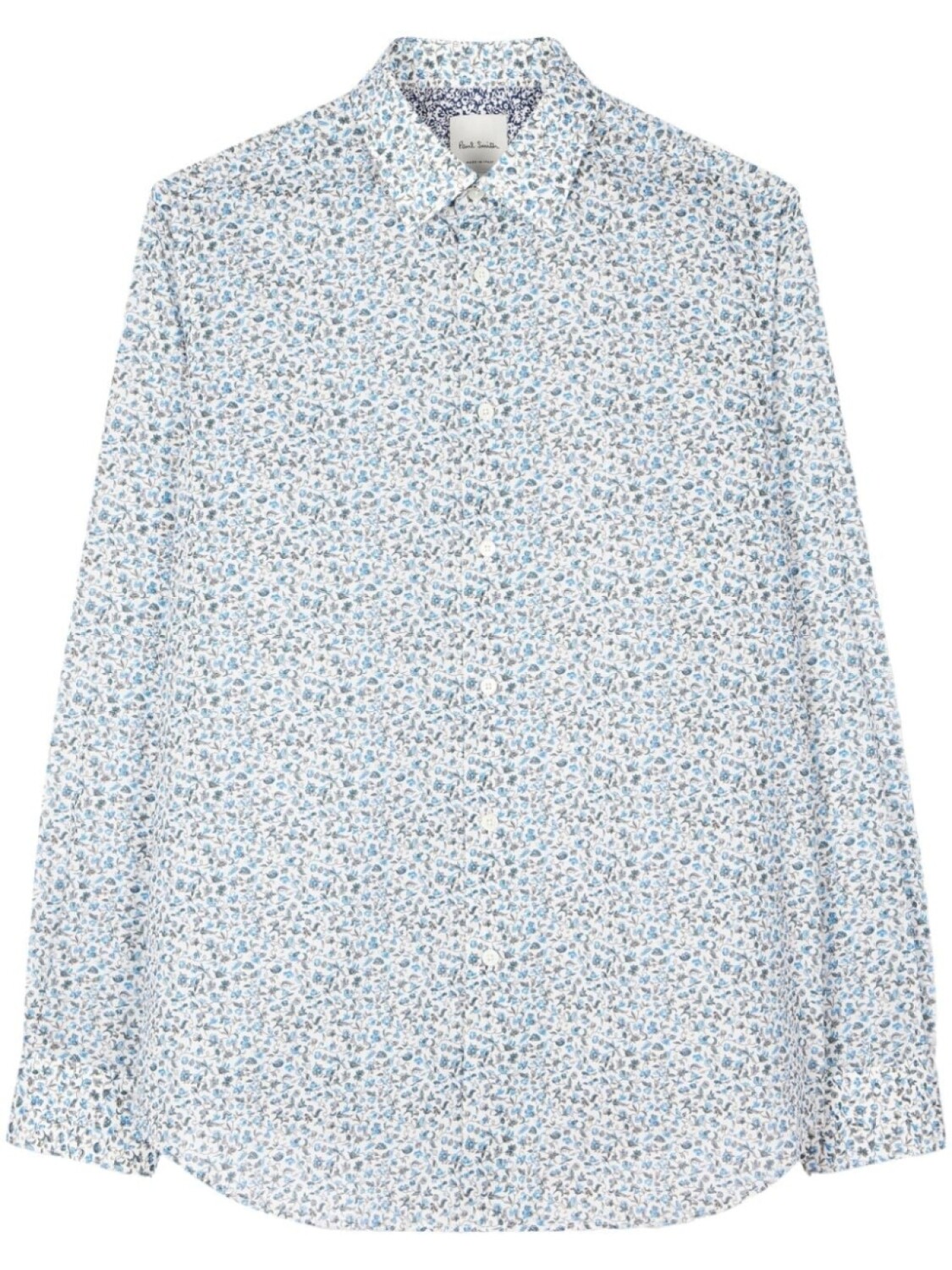 

Рубашка с цветочным принтом Liberty Paul Smith, синий