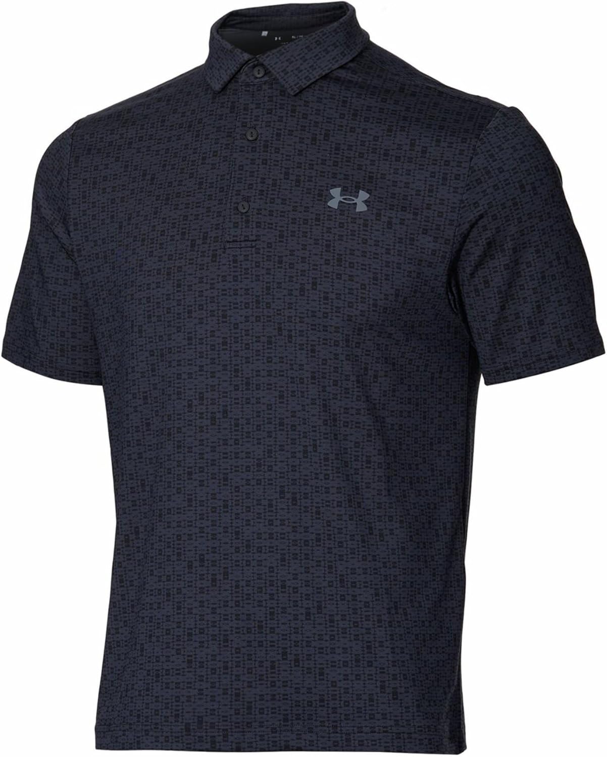 

Мужская рубашка-поло UNDER ARMOUR с принтом UA Playoff, Polo 3.0, антрацит/черный/оранжевый