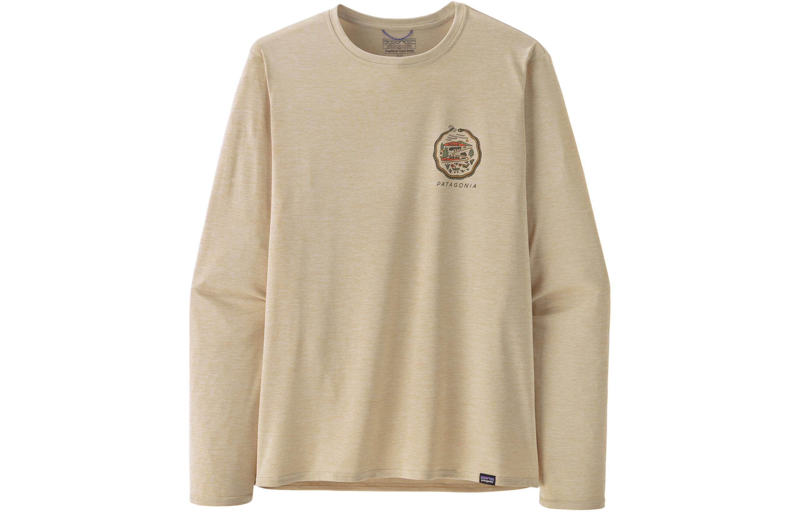 

Футболка мужская быстросохнущая Patagonia, Pumice/Pumice X-Dye