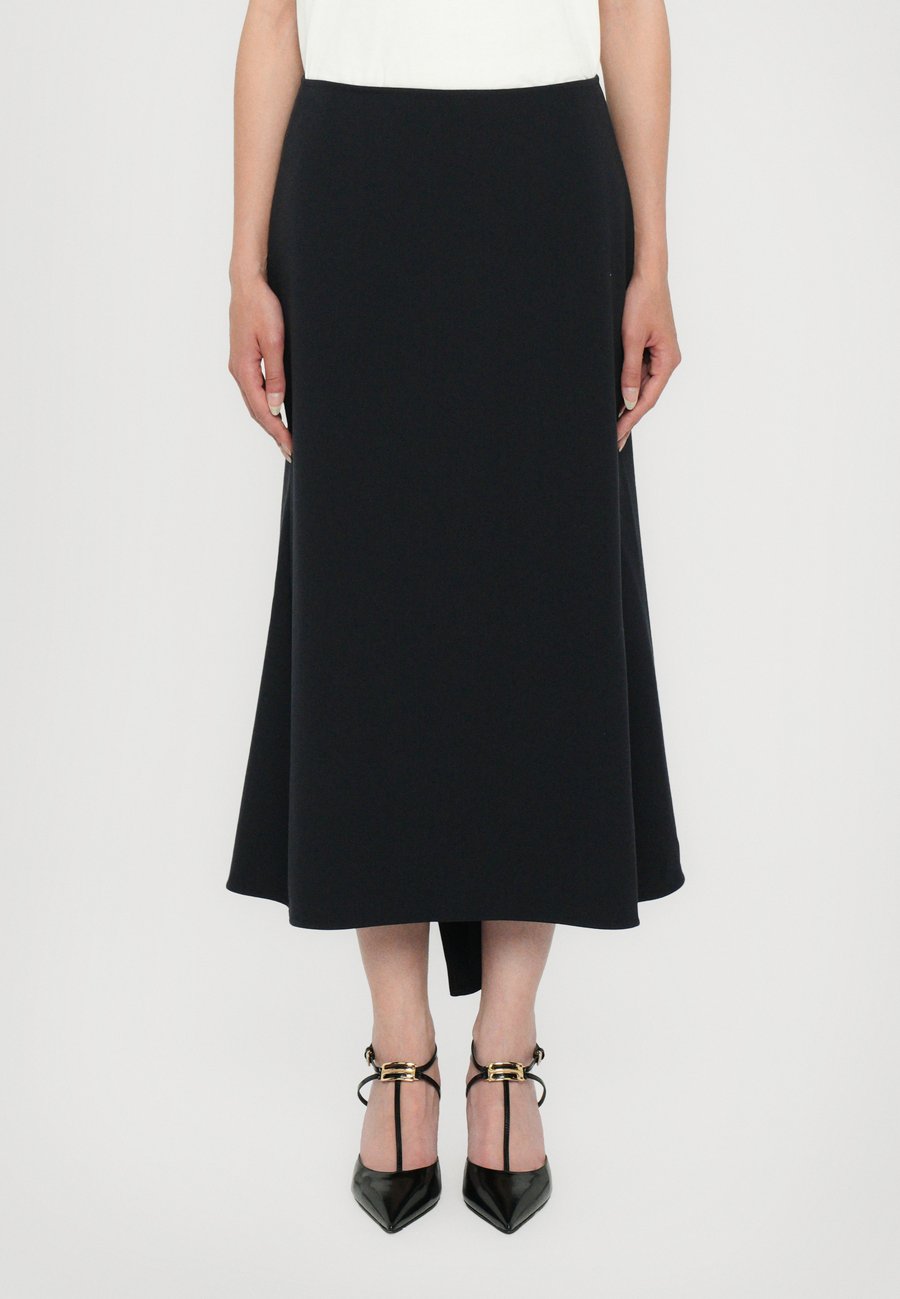 

Юбка Victoria Beckham KICK DETAIL SKIRT, Navy/Dark Blue
