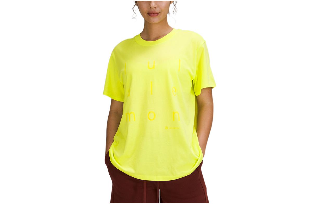 

Футболка All Yours женская Lululemon, Electric Lemon
