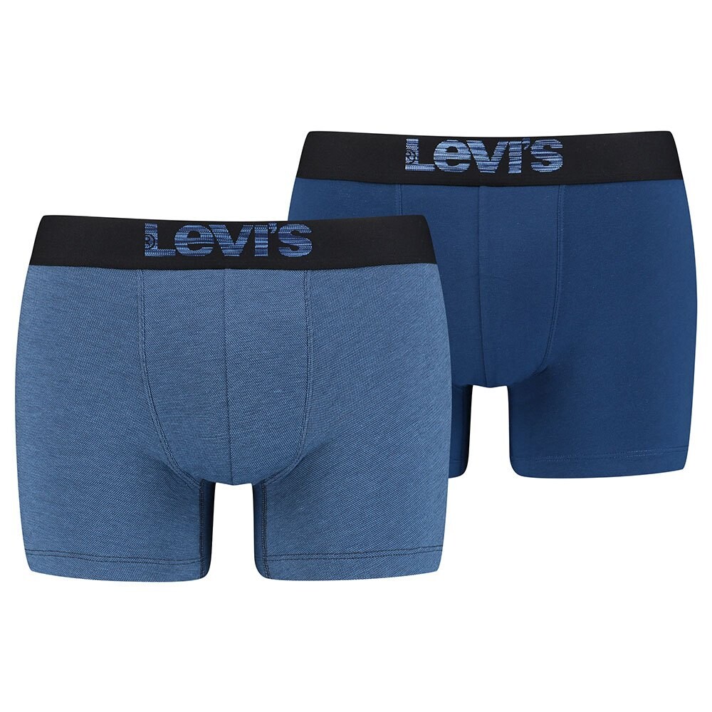 

Боксеры Levi´s Optical Illusion Organic Cotton Slip 2 шт, синий