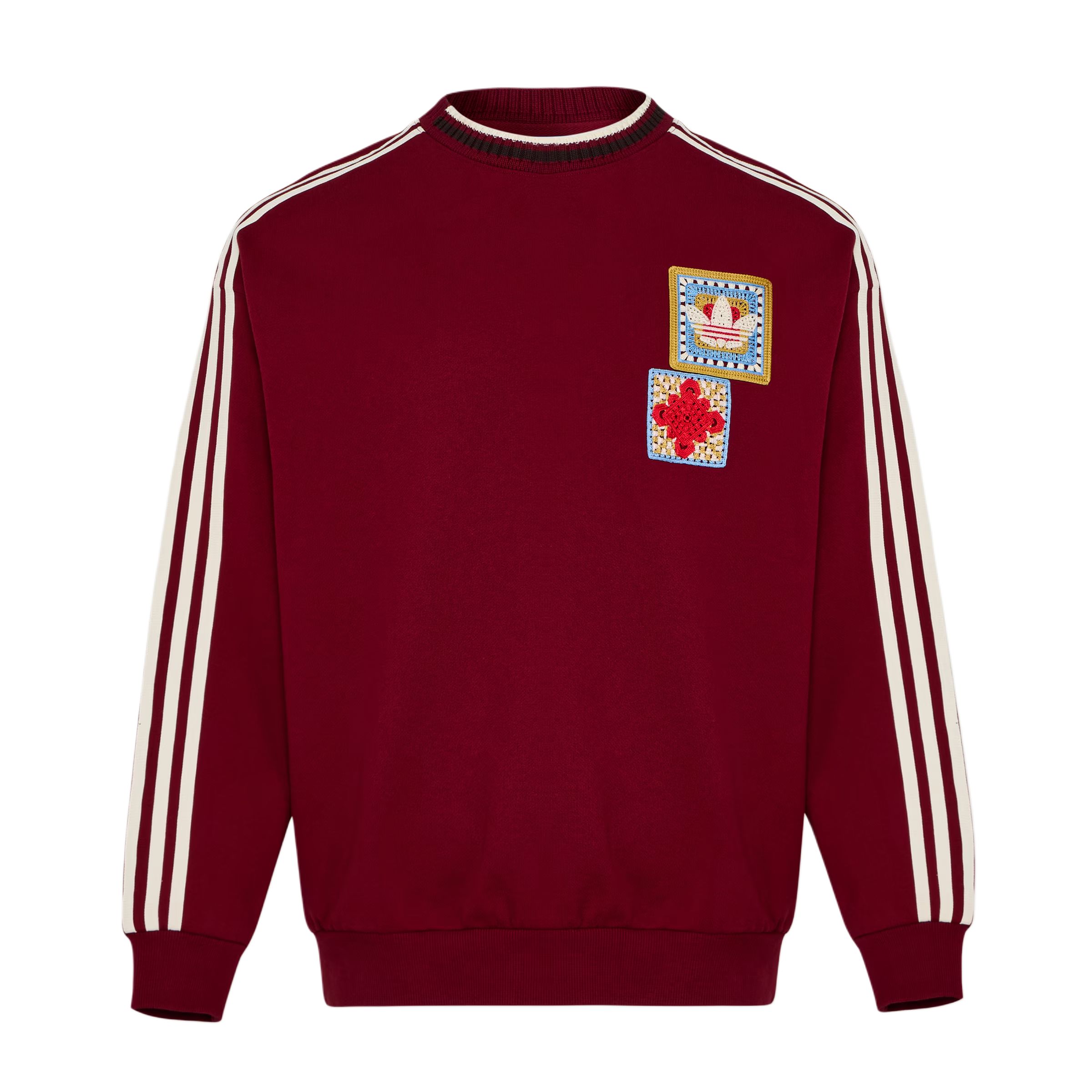 

FW25 CRAFTED CREWNECK JUMPER Свитшот Unisex Adidas Originals, красный