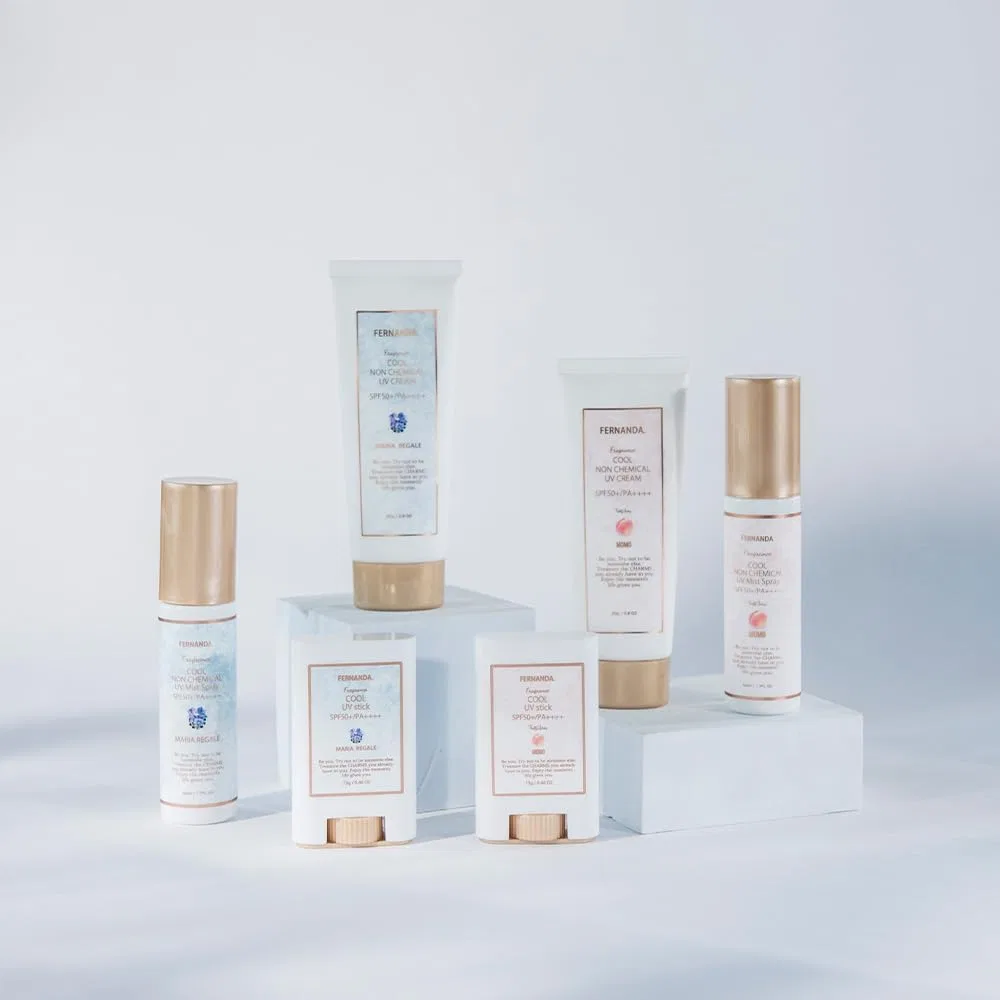 Солнцезащитный крем FERNANDA Cool Non-Chemical UV Cream Maria Regale 80 г — фото 4