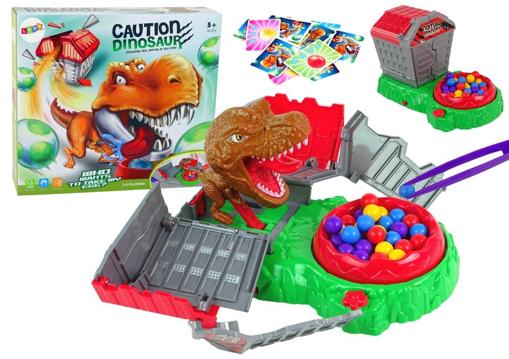 

Аркадная игра Осторожно, яйца динозавров Lean Toys
