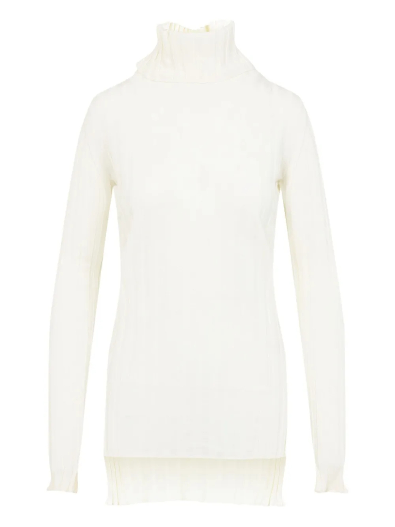 

Платье-водолазка миди Carven в рубчик, нейтральный
