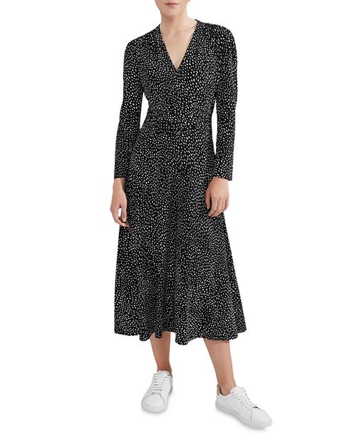 

Платье миди Drew из джерси HOBBS LONDON, цвет Multi