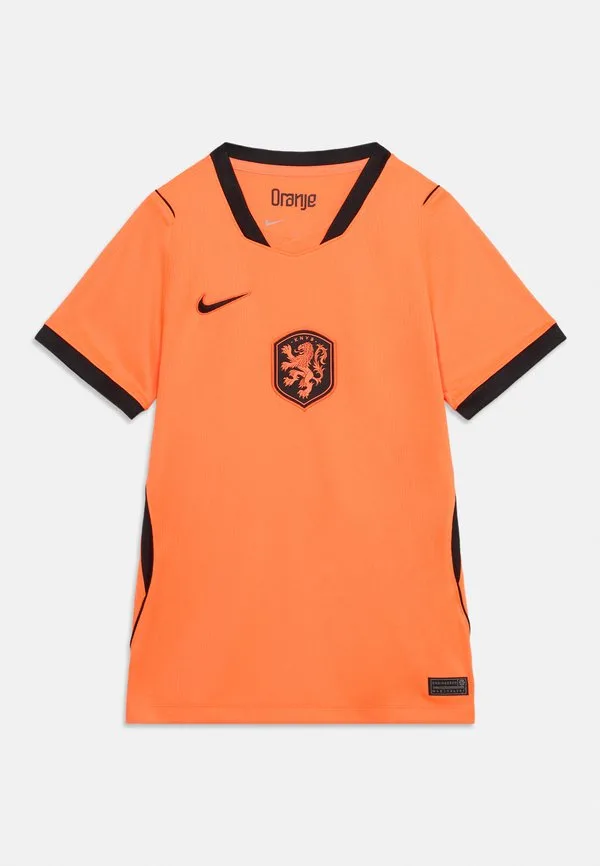 Домашняя футболка стадиона knvb нидерландов, спортивная футболка Nike Performance, Hyper Crimson/Black — фото 3