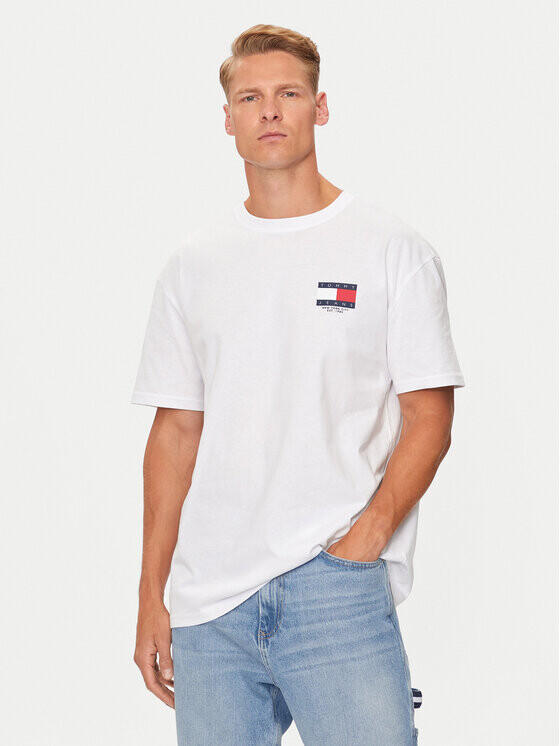 

Футболка стандартного кроя Tommy Jeans, белый