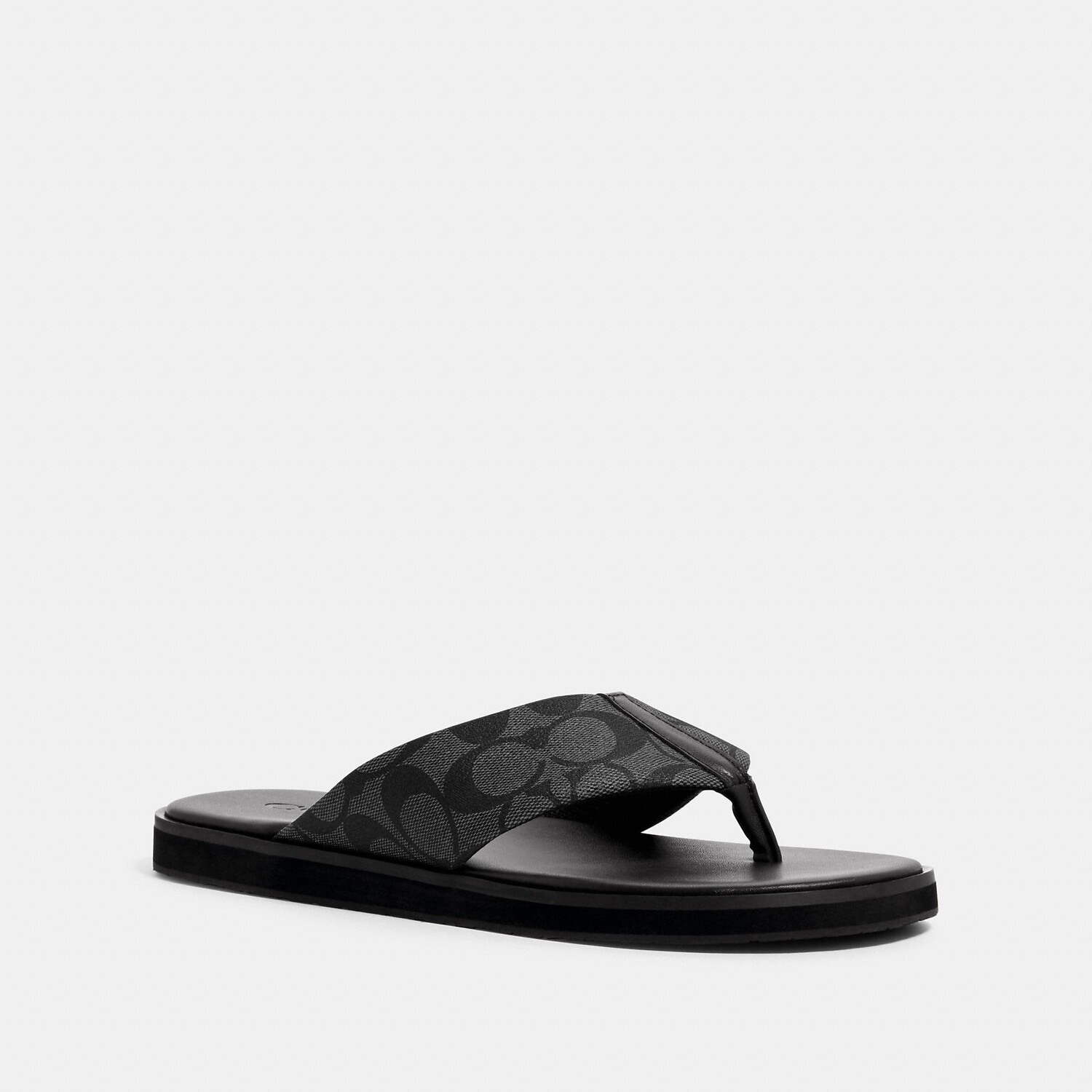 

Шлепанцы Coach Outlet из фирменной парусины, цвет Charcoal Multi