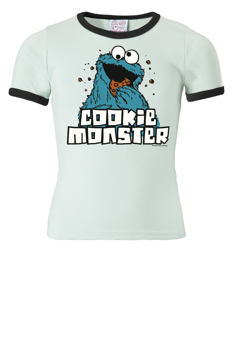 

Футболка Logoshirt Sesamstraße Krümelmonster, светло синий