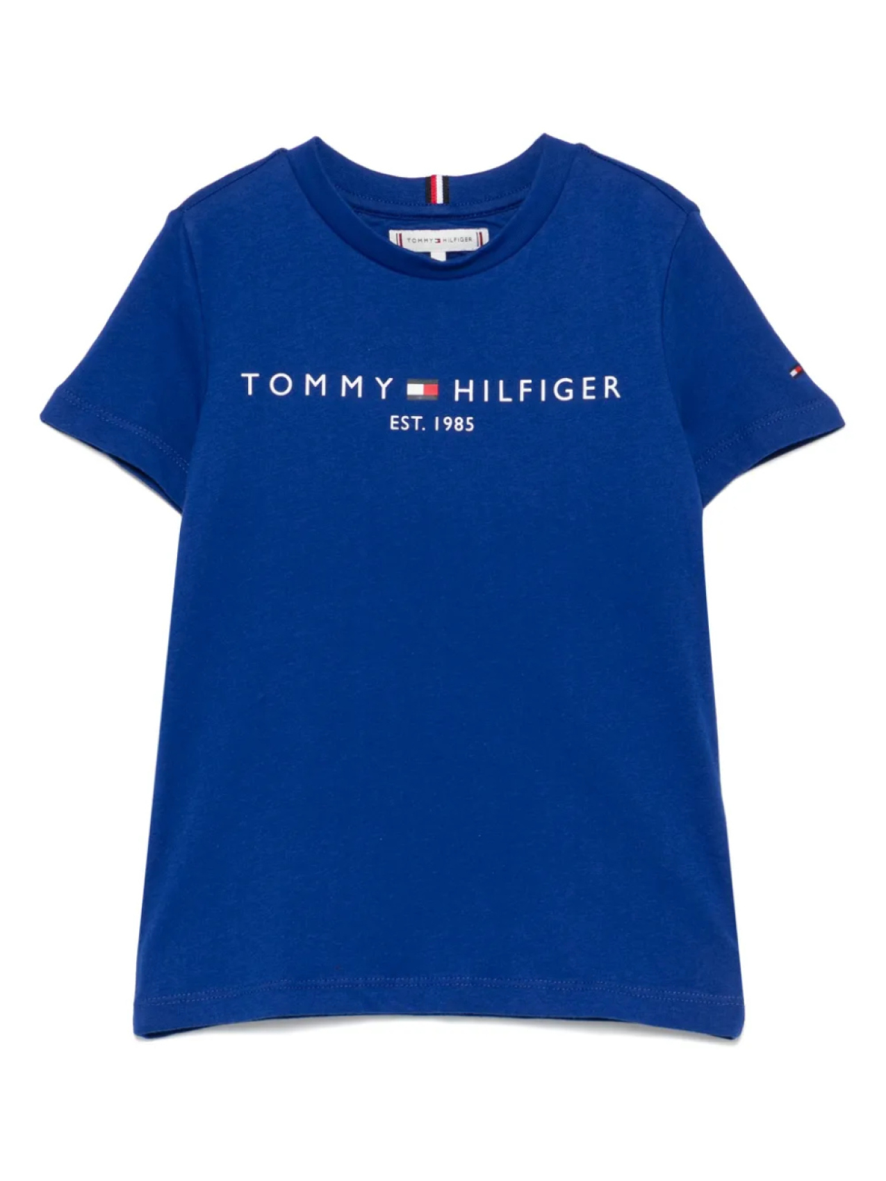 

Футболка с логотипом Tommy Hilfiger Junior, синий