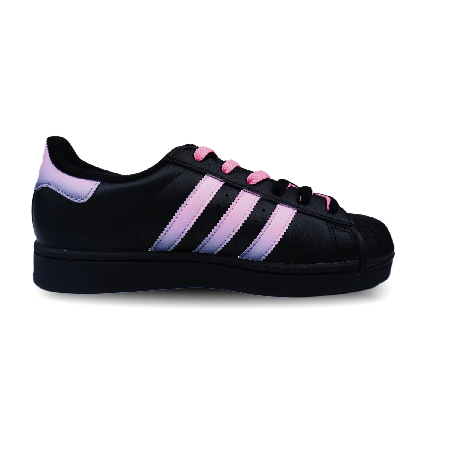 Кроссовки детские Superstar 2 Low Top Pink Adidas Originals — фото 3