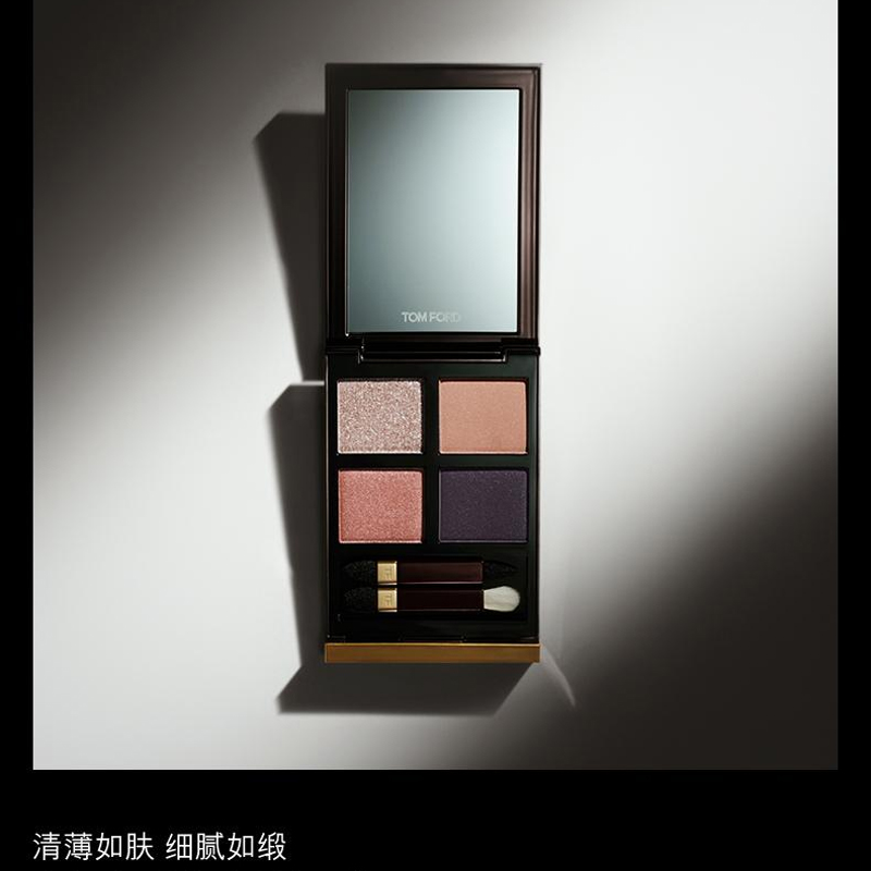 Палетка теней для век TF Dream Glamor 4 цвета легко растушевывается стойкая 10г TOM FORD — фото 3