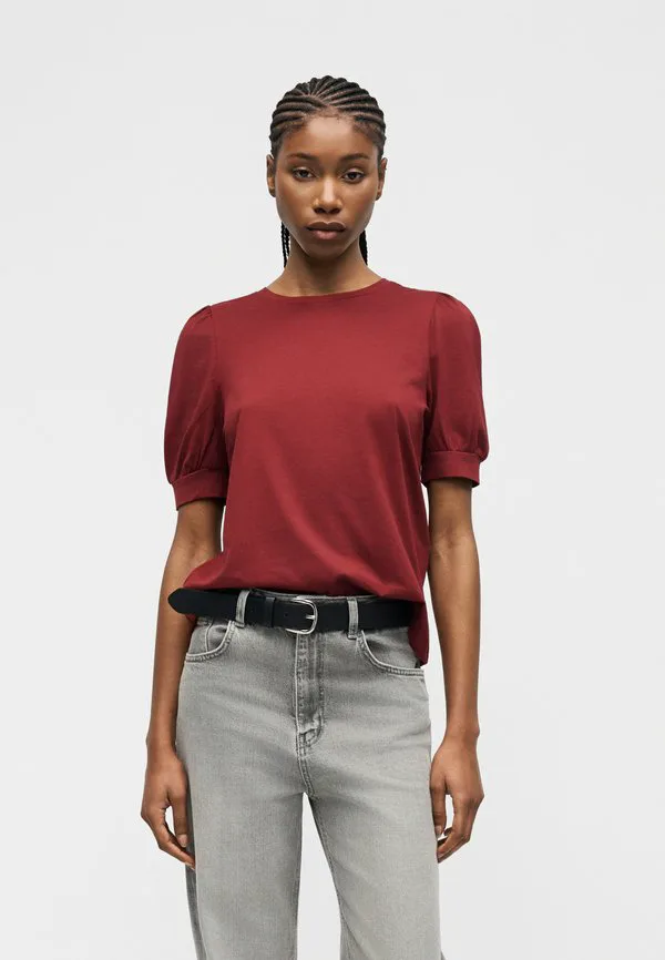 

Базовая футболка awkerry с круглым вырезом Vero Moda, Russet Brown, Коричневый, Базовая футболка awkerry с круглым вырезом Vero Moda, Russet Brown