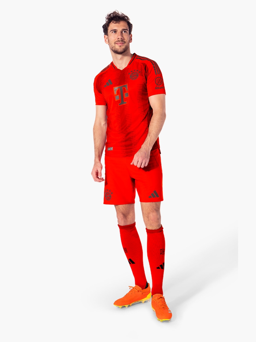 Футбольные носки ADIDAS PERFORMANCE FC Bayern München Home 24-25, красный/темно-красный — фото 2