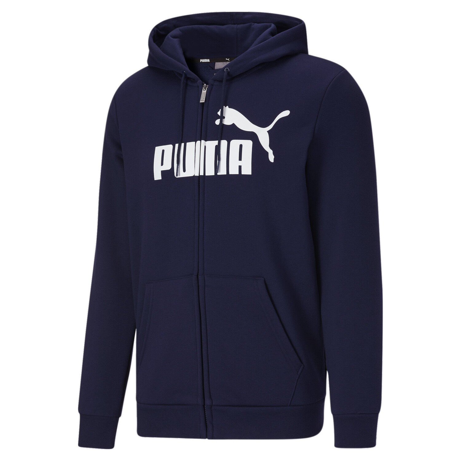 

Мужская толстовка PUMA Essentials, цвет Peacoat/White