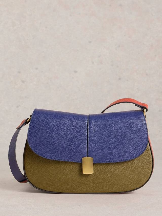 

Кожаная сумка Silvy через плечо White Stuff, Blue/Multi