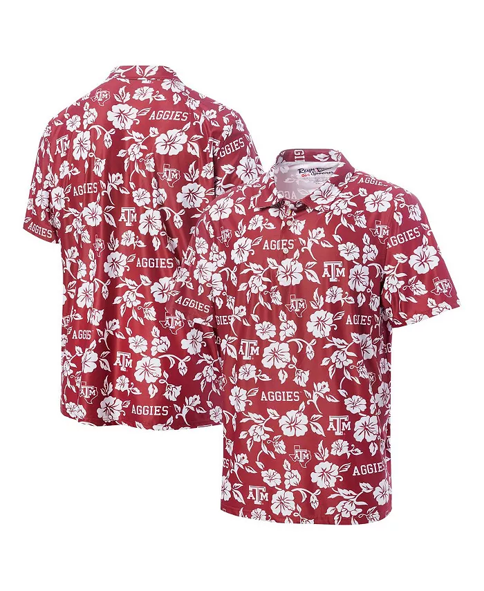 

Мужская бордовая поло Texas A M Aggies для активного образа жизни Reyn Spooner