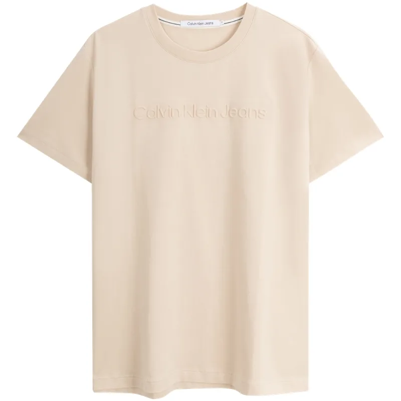 Футболка Unisex Crew Neck Moderate Straight Fit Calvin Klein, pn6-haze синий — фото 3