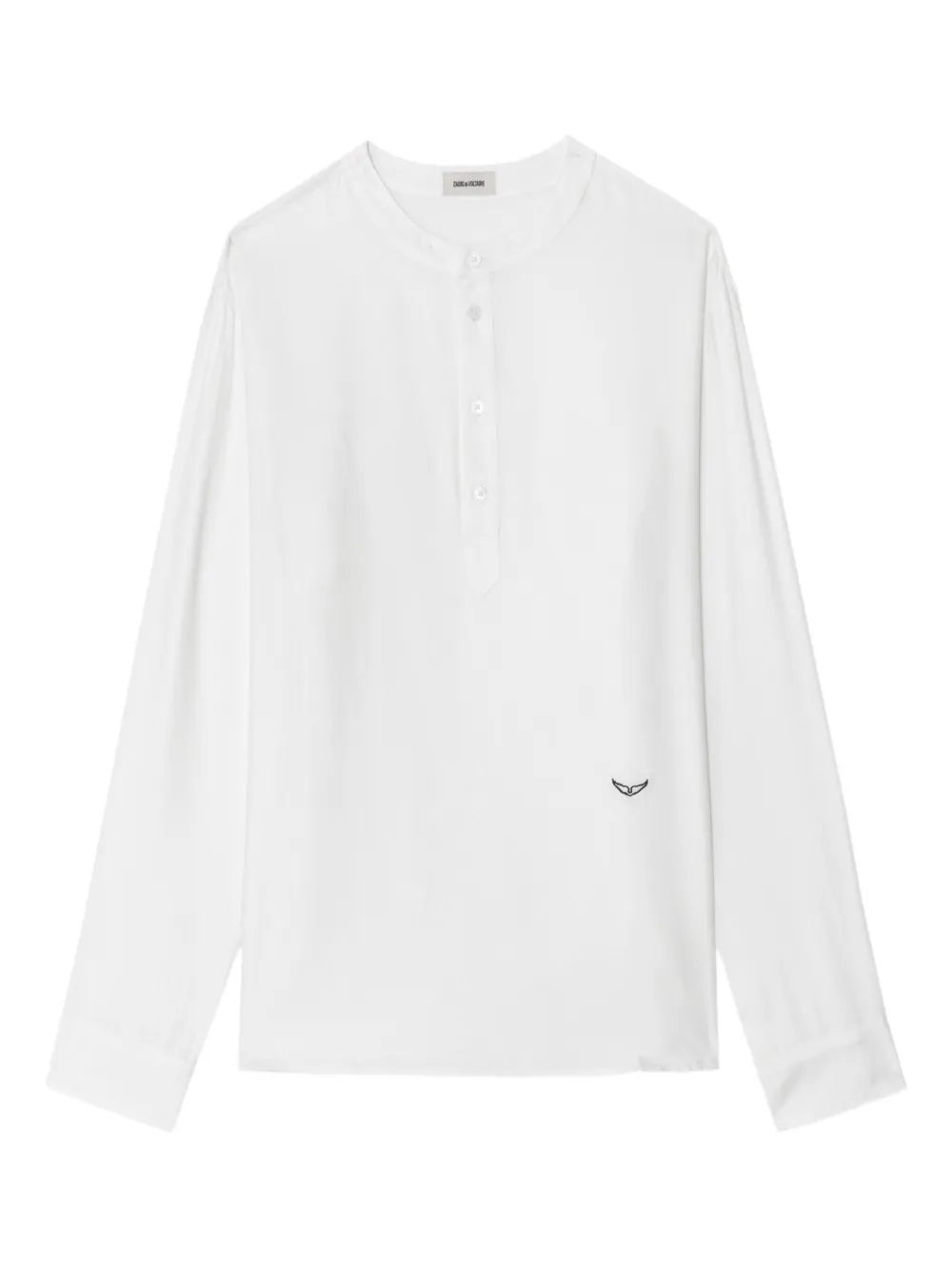 

Вышитая рубашка Хенли Sora Zadig&Voltaire, белый