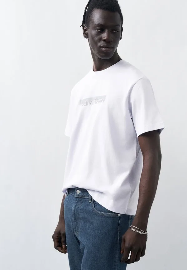 Футболка с графическим принтом Calvin Klein, Island Lilac