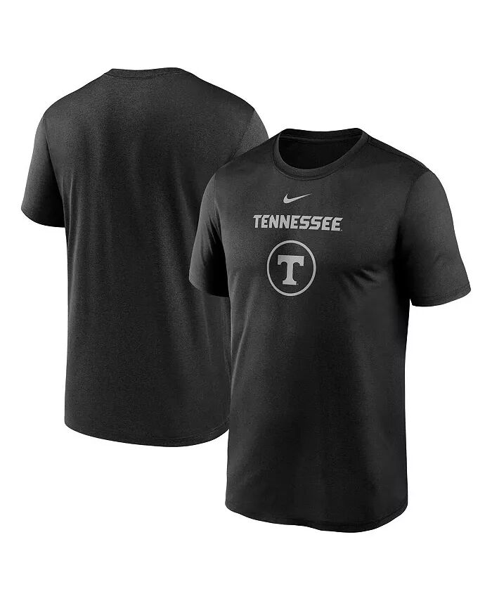 

Мужская черная футболка Tennessee Volunteers On-Court Basketball Legend Practice Performance Nike