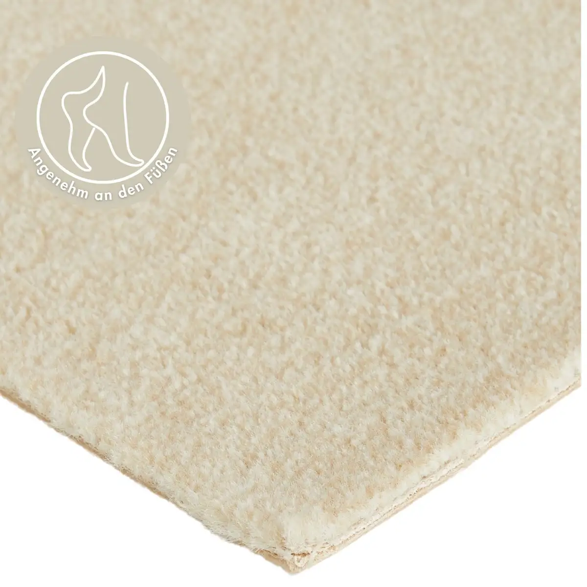 

Ковер Andiamo "Велюр Катания", прямоугольный, в крапинку, ширина 400 см или 500 см, износостойкий и простой в уходе 400х1500 см, бежевый