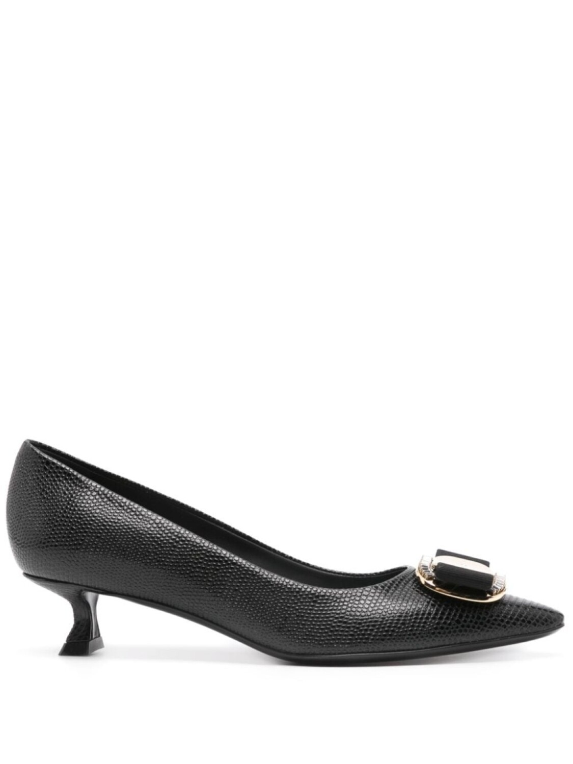 

Ferragamo новые кожаные туфли Vara 40 мм, черный