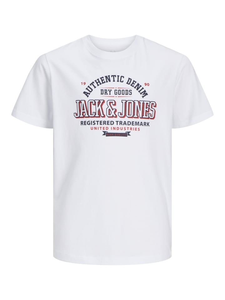 

Футболка JACK & JONES Junior, белый