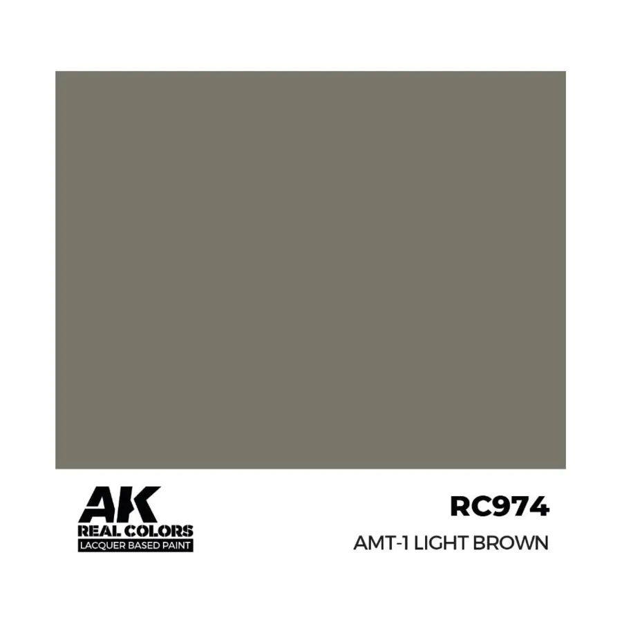 

АТМ-1 Светло-коричневый, Paint - Real Color, Dropper Bottles (AK-Interactive)