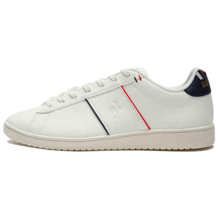 

Le Coq Sportif Скользоустойчивые износостойкие легкие низкие скейтерские кроссовки унисекс бело-голубые, цвет White Blue