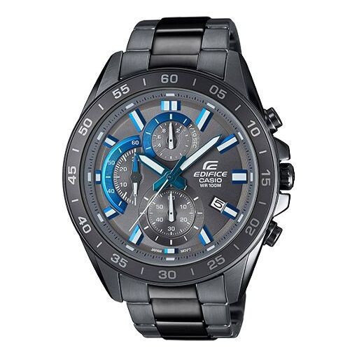 

Часы Men's CASIO Chain Blue quartz Mens Black Analog, черный