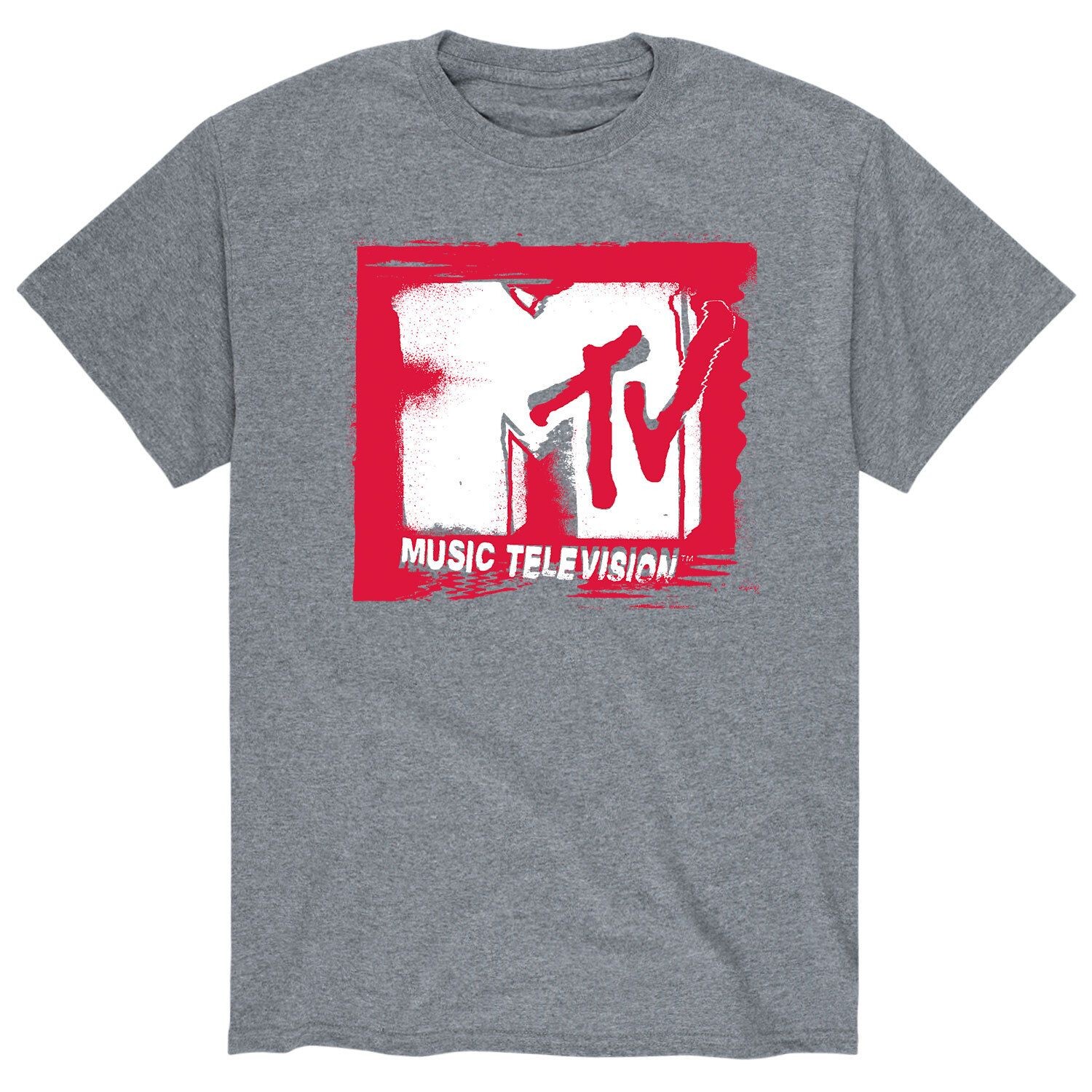 

Мужская футболка с плакатом MTV в стиле панк Licensed Character