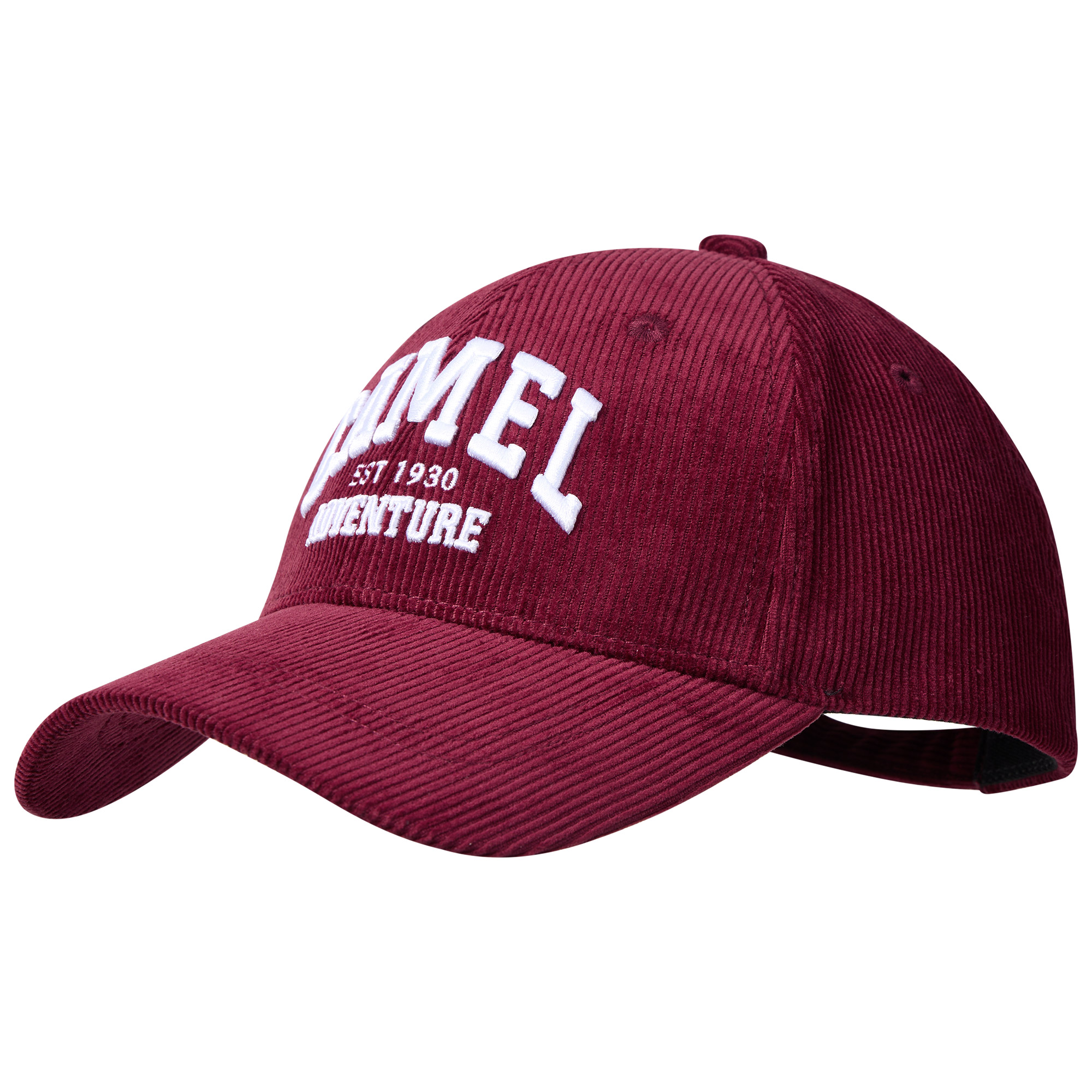 

Хлопковая бейсболка Unisex CAMEL, burgundy