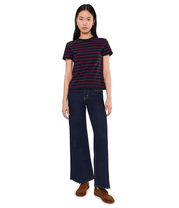 Джинсы широкие с отделкой швами 318 Seamed Wide Leg Levi's Womens, Darkest Sky — фото 2