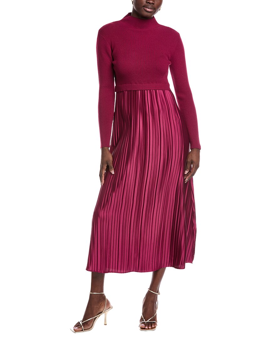 

Nanette Nanette Lepore плиссированное макси-платье, красный