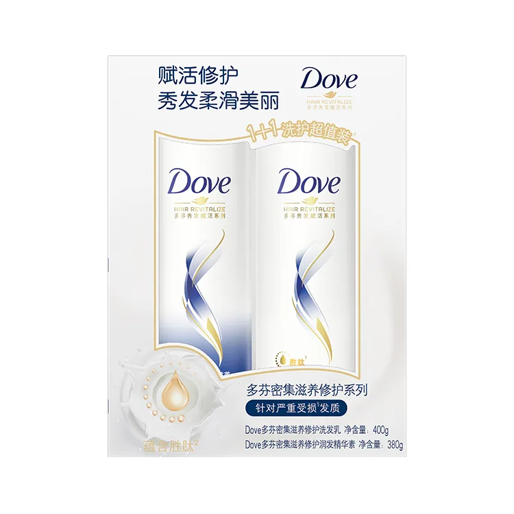 Набор шампуня и кондиционера для восстановления и увлажнения Dove, Random packaging - set — фото 2