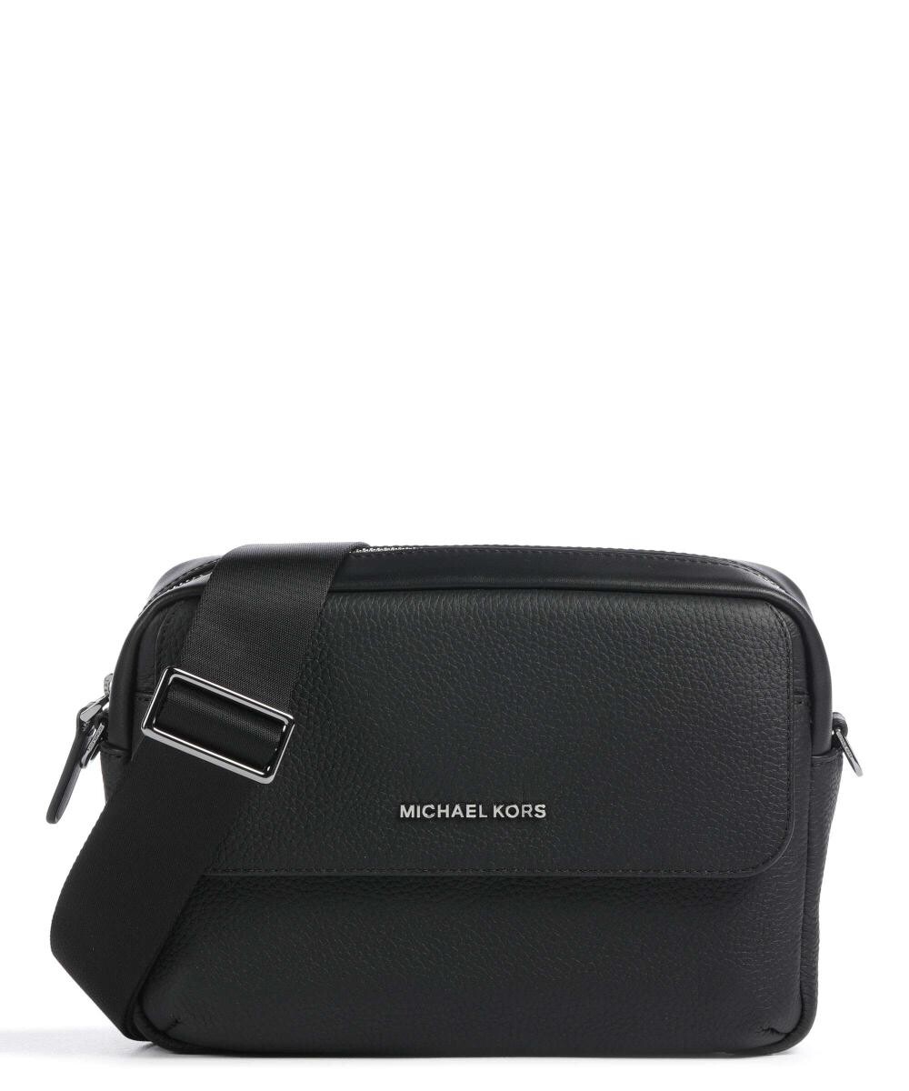 

Сумка через плечо Hudson из зерненой яловой кожи Michael Kors, черный