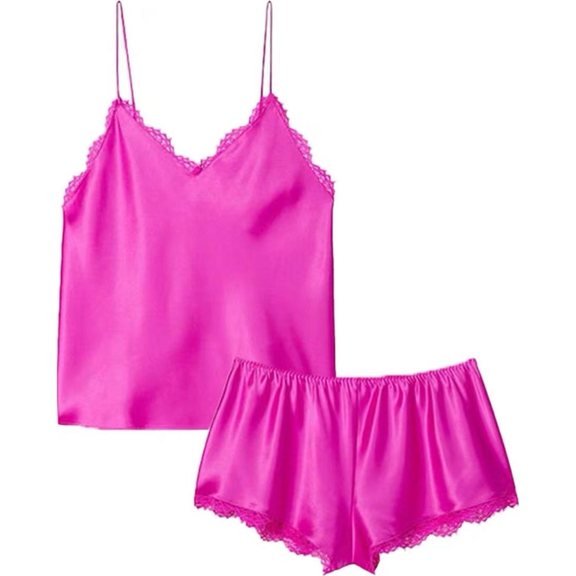 

Victoria's Secret Пижамный комплект женский розово-красный