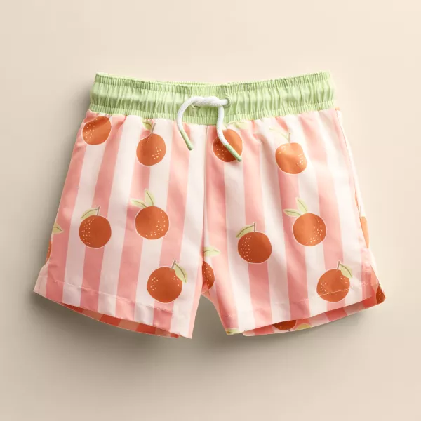

Плавки для мальчиков 4-12 лет Little Co. By Lauren Conrad, цвет stripe oranges