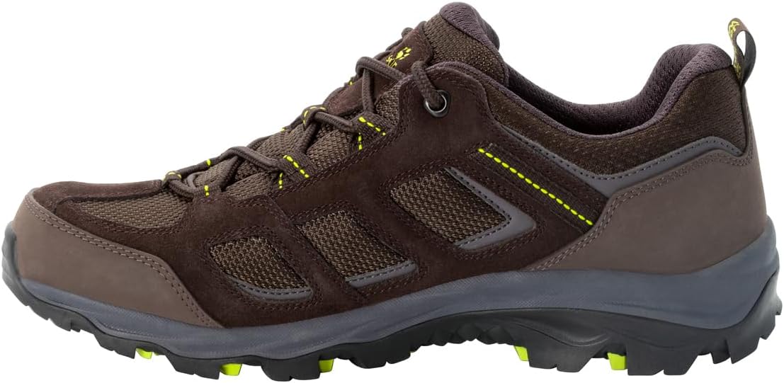 Мужские походные кроссовки Jack Wolfskin Vojo 3 Texapore Low M, темно-коричневый — фото 2