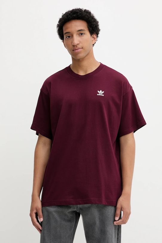 

Футболка хлопковая Essentials Adidas Originals, бордовый
