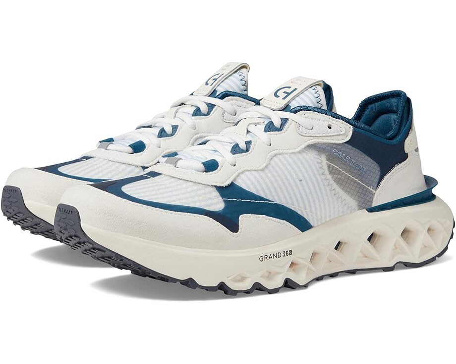 

Кроссовки Cole Haan 5.Zerogrand Runner, цвет Bell Seersucker, Серый, Кроссовки Cole Haan 5.Zerogrand Runner, цвет Bell Seersucker