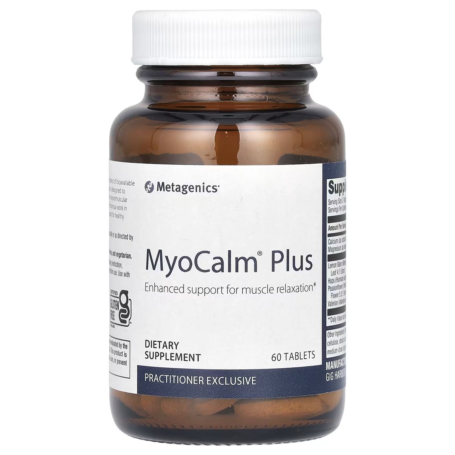 

MyoCalm Plus, 60 таблеток Metagenics