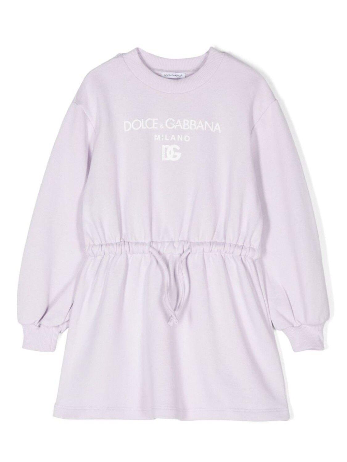 

Dolce & Gabbana Kids платье с логотипом, фиолетовый